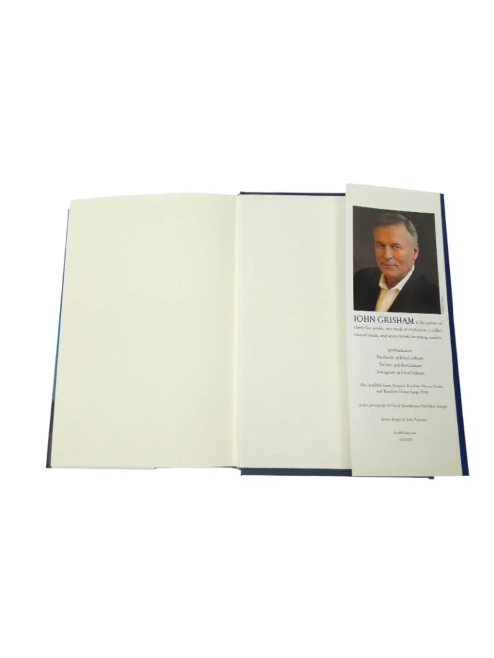 John Grisham A Time For Mercy Signed First Edition Hardcover Book Autographed